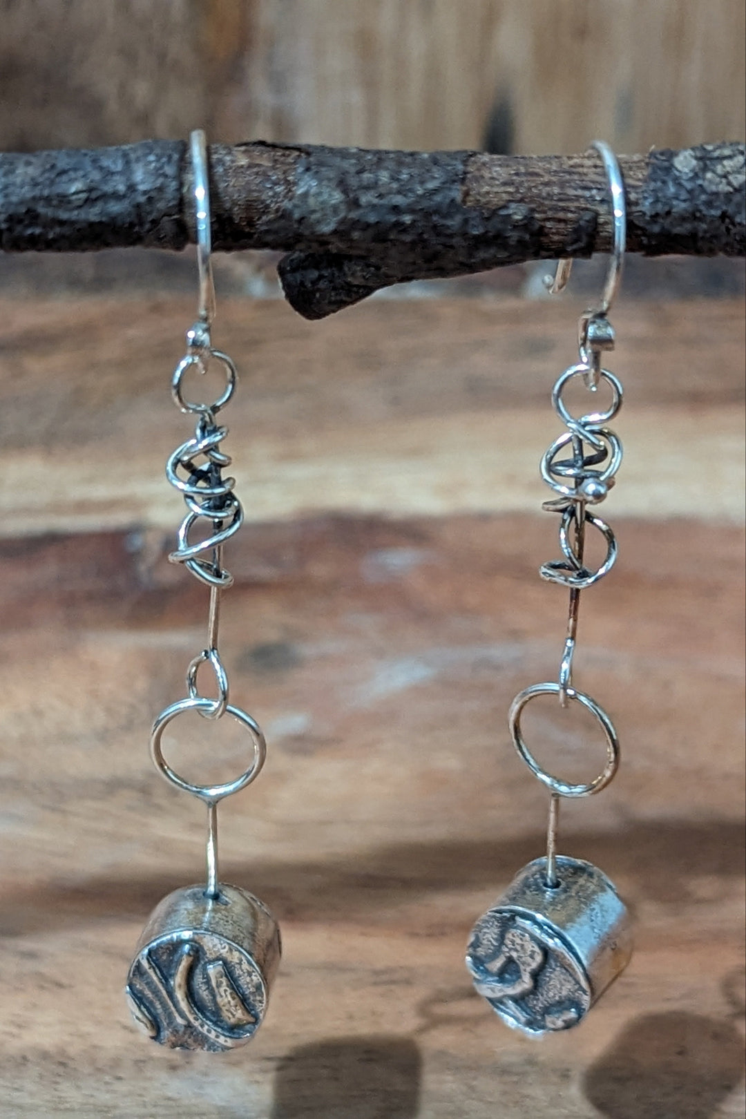 Itty Bitty Boxes Earrings
