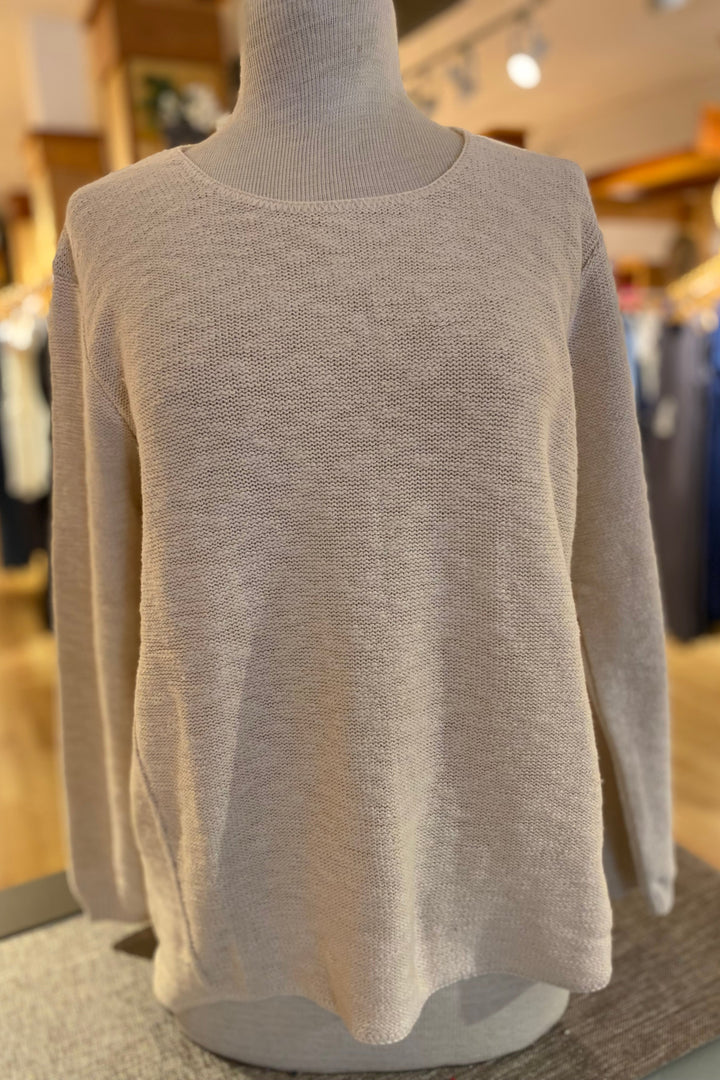 The Ultimate Cotton Sweater - Hi Low Slub Crew