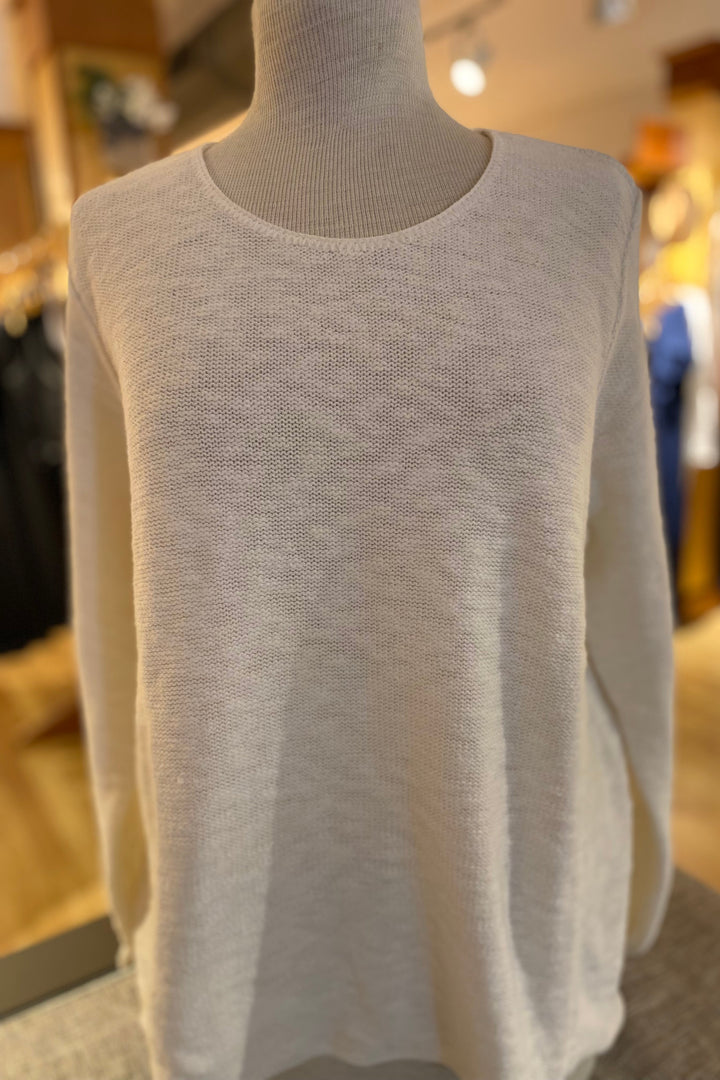 The Ultimate Cotton Sweater - Hi Low Slub Crew