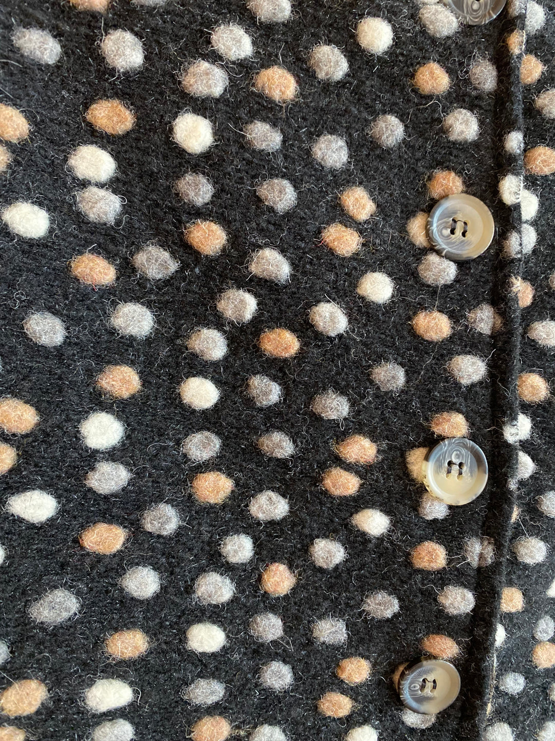 Dots Crop Wool Jacket