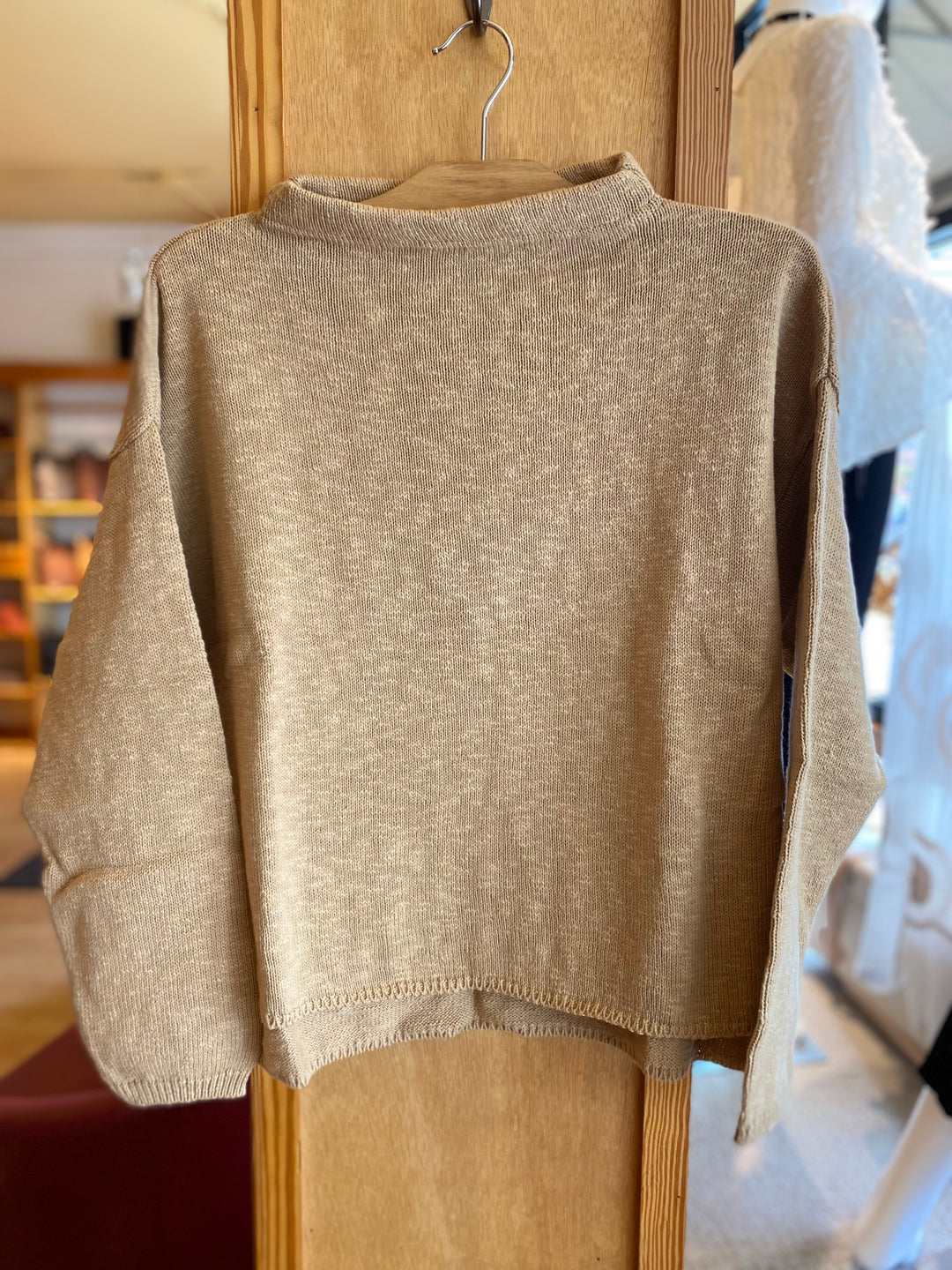 Mock Neck Pullover