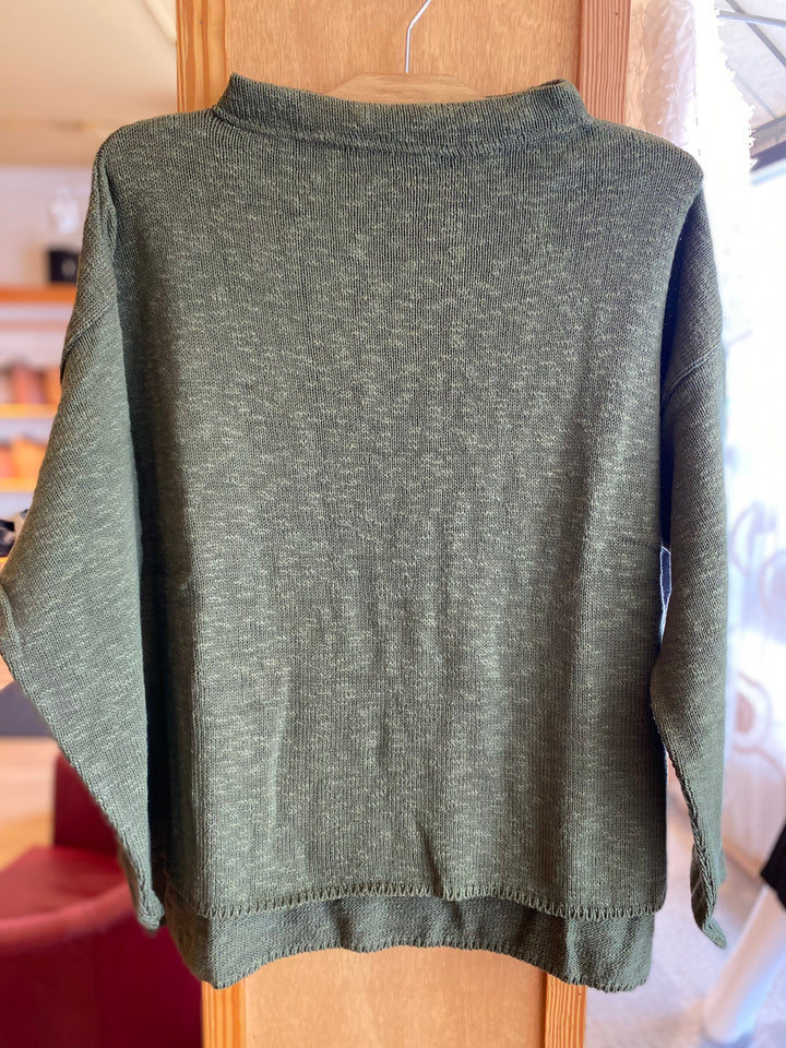 Mock Neck Pullover