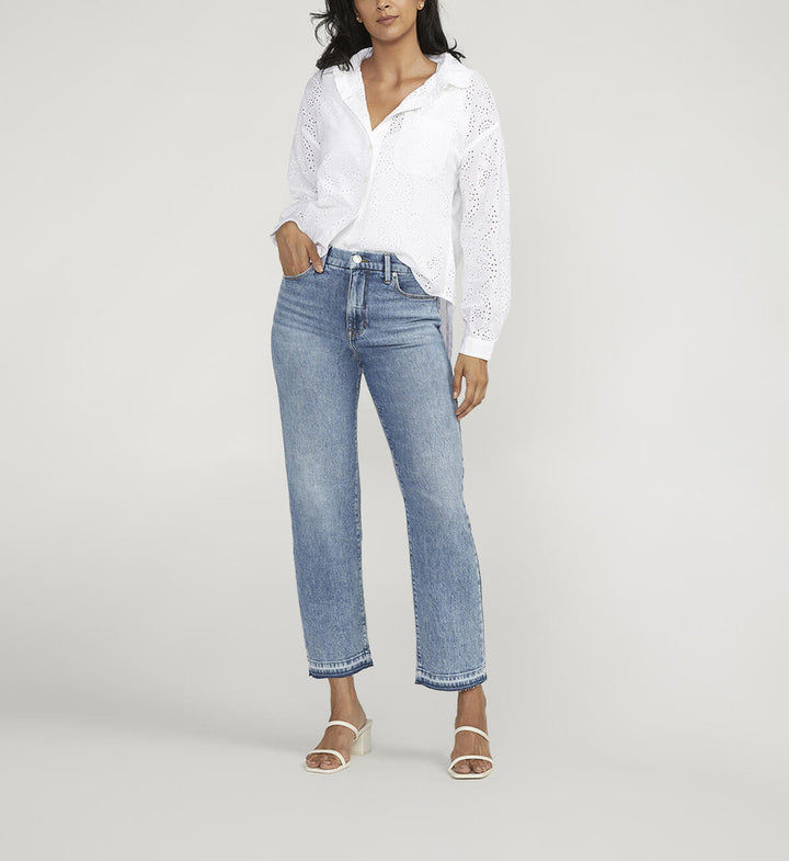 Rachel High Rise Relaxed Taper Jean