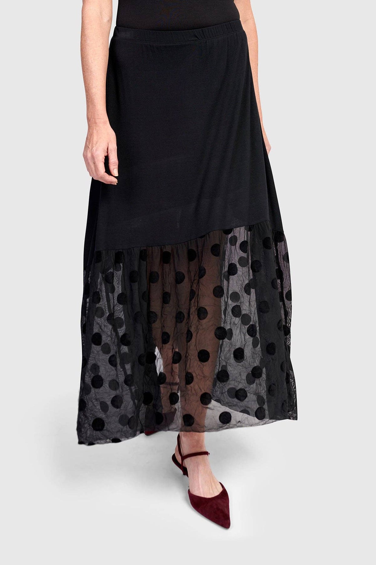 Alembika Joanie Maxi Skirt, Black Black / 4 (US 12-14)