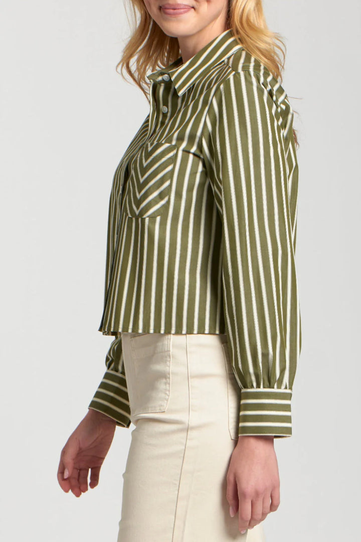 Sweet Striped Blouse
