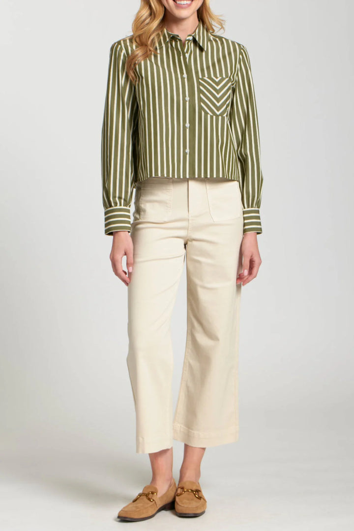 Sweet Striped Blouse