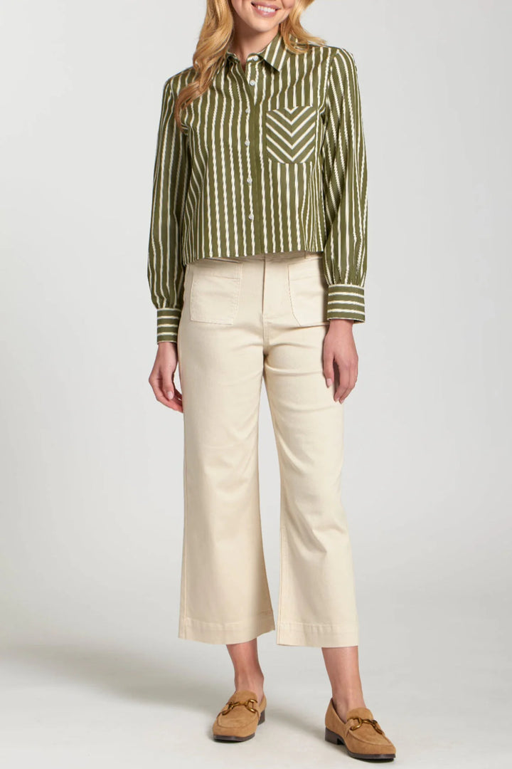 Sweet Striped Blouse