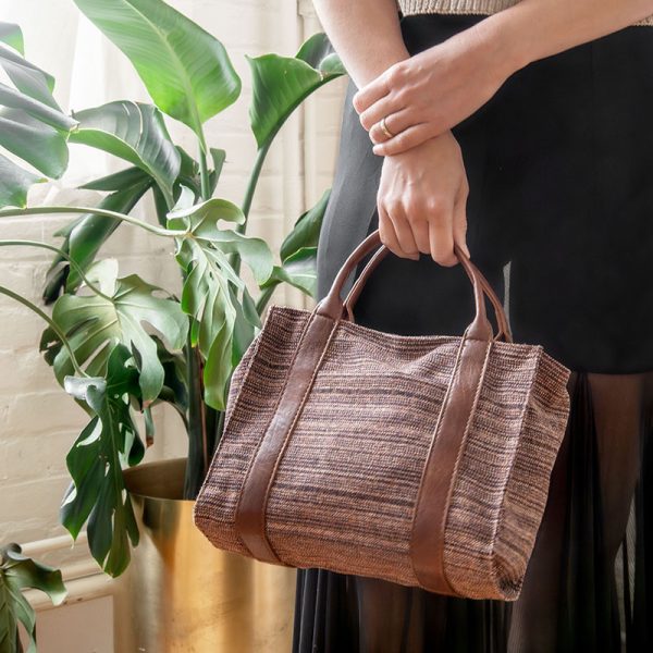 Mila Tweed Tote