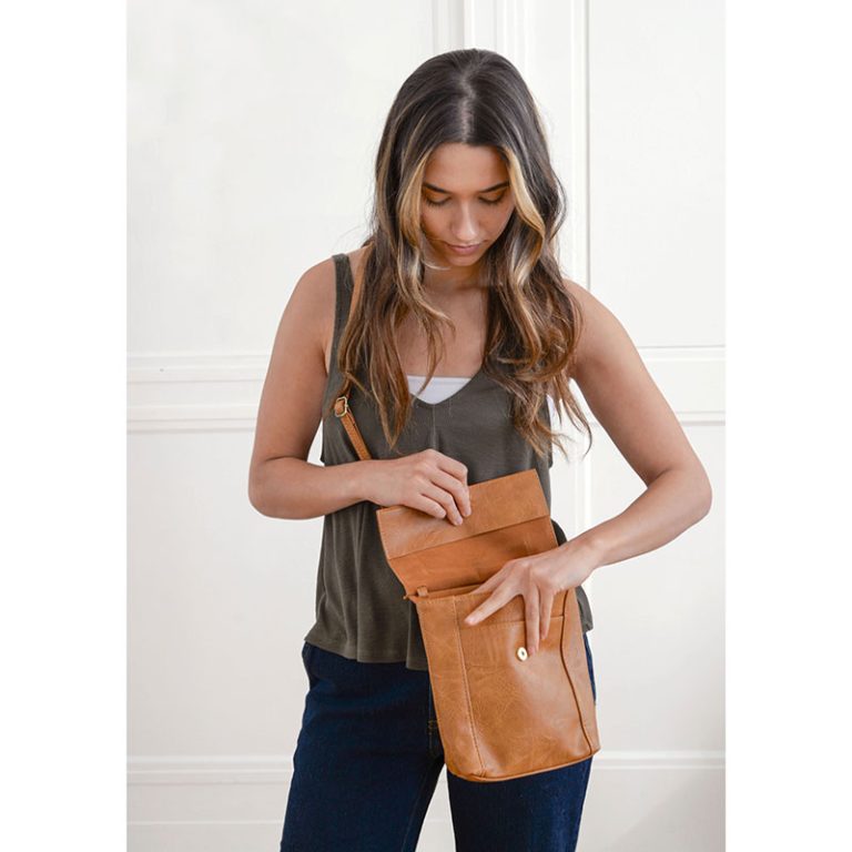 Jensy Front Flap Crossbody Bag