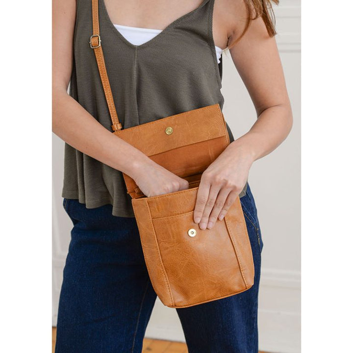 Jensy Front Flap Crossbody Bag