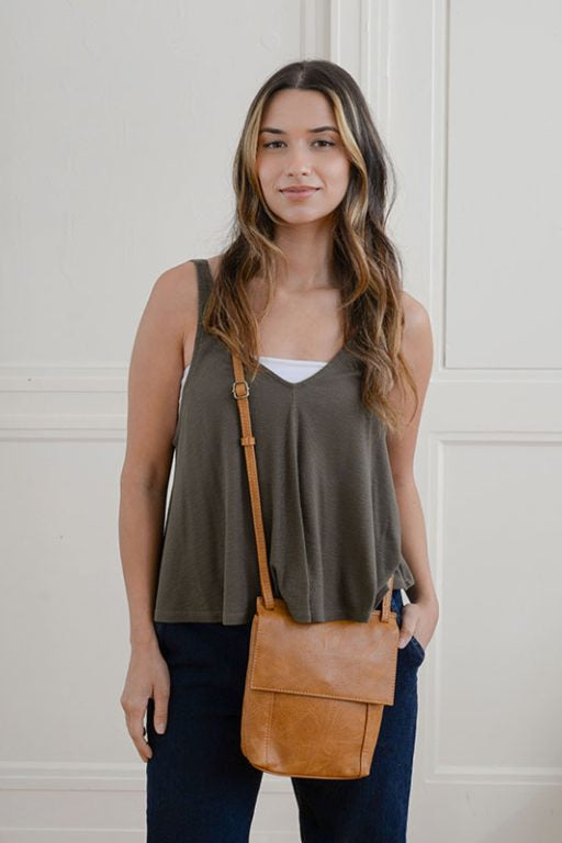 Jensy Front Flap Crossbody Bag
