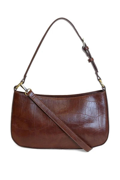 Erin Faux Croc Hobo
