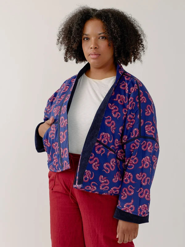 Collins Jacket Navy Corduroy