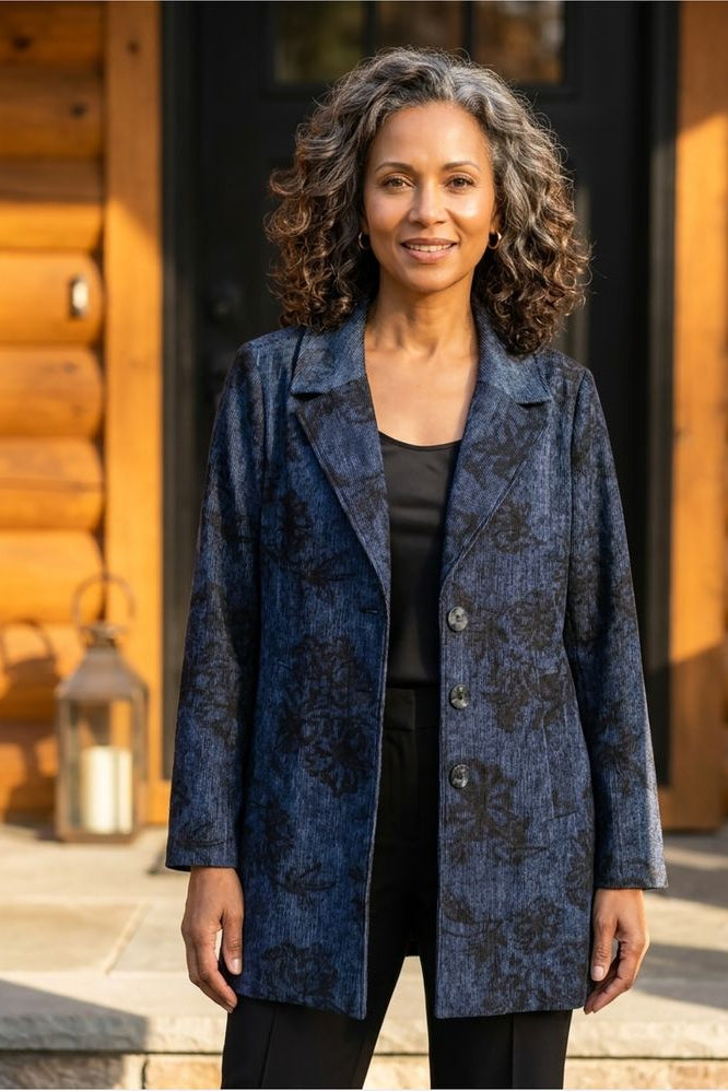 Luxe Cord Paris Car Coat