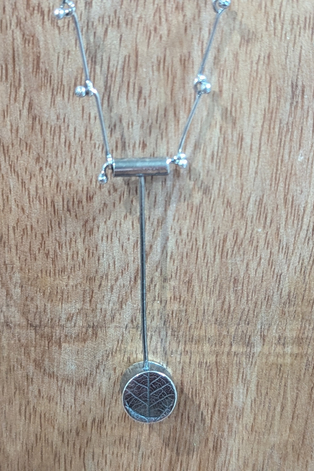 Leaf on a Stem Necklace