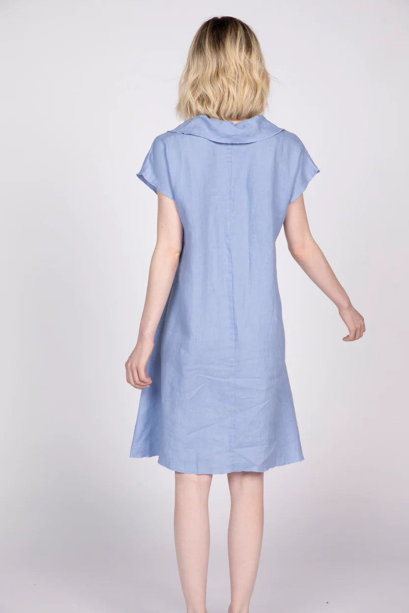 Olivia's Flax Solid Impress Dress