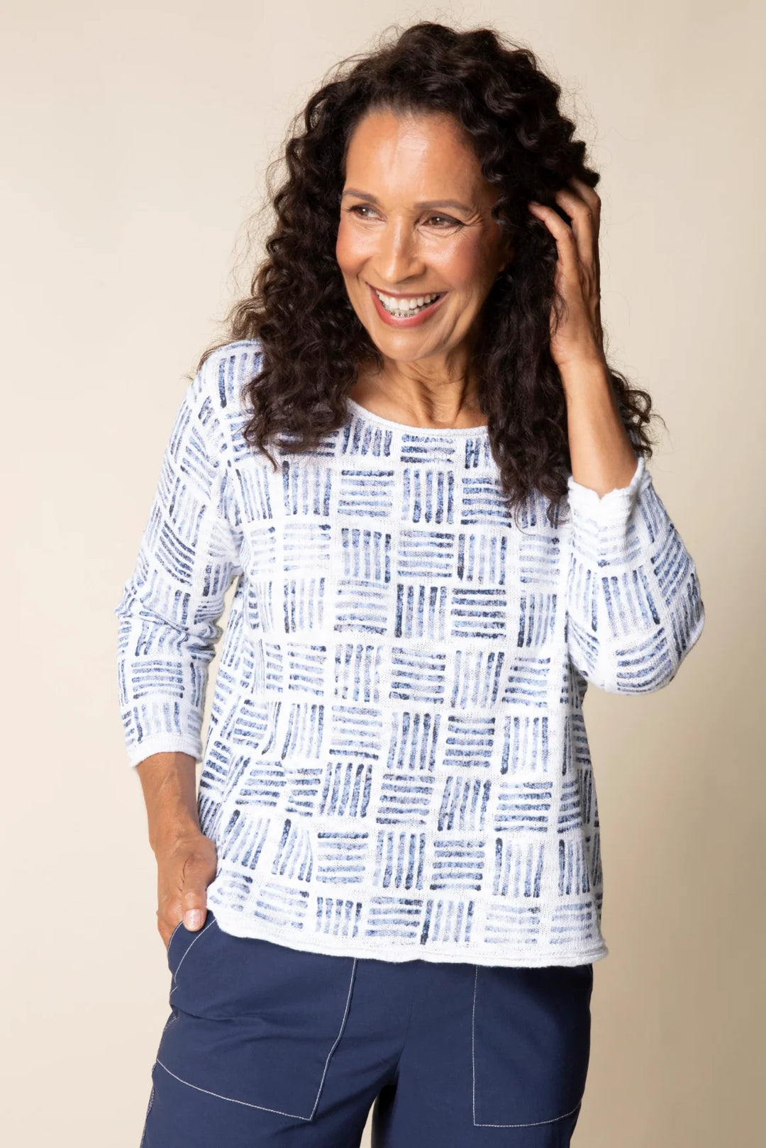 Softly Stamped Pullover