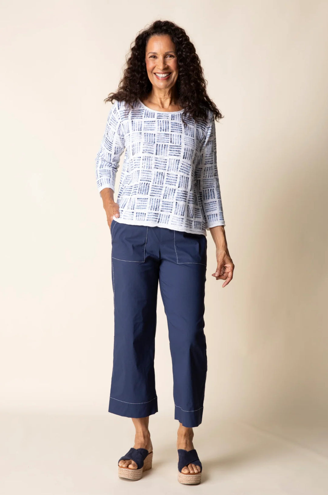 Softly Stamped Pullover