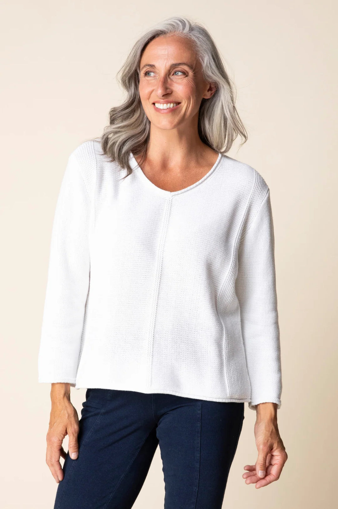 Shoreside V Neck Sweater