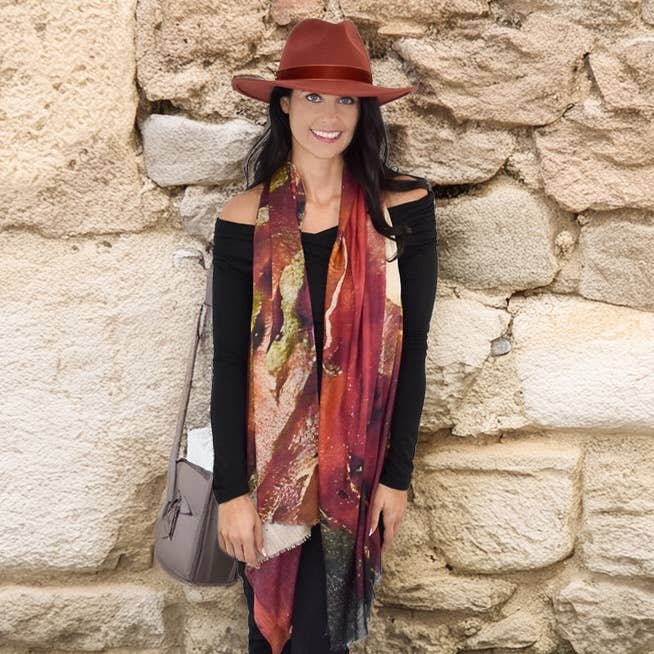 Samuelle Autumn Hues Scarf