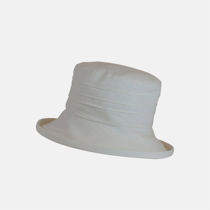 Small Brim, Packable Linen Sun Hat