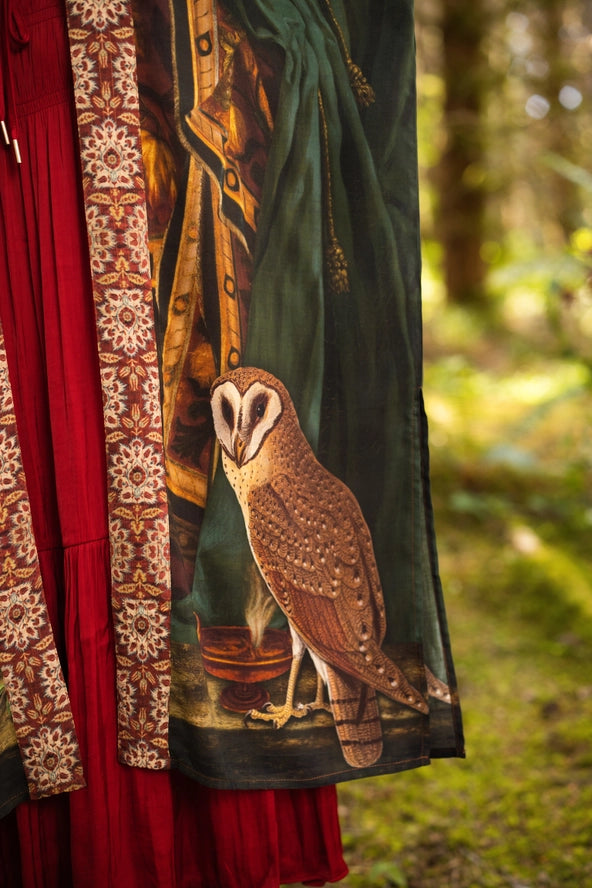 Solstice Opera Duster Kimono Robe ft. Persephone, Moon & Owl