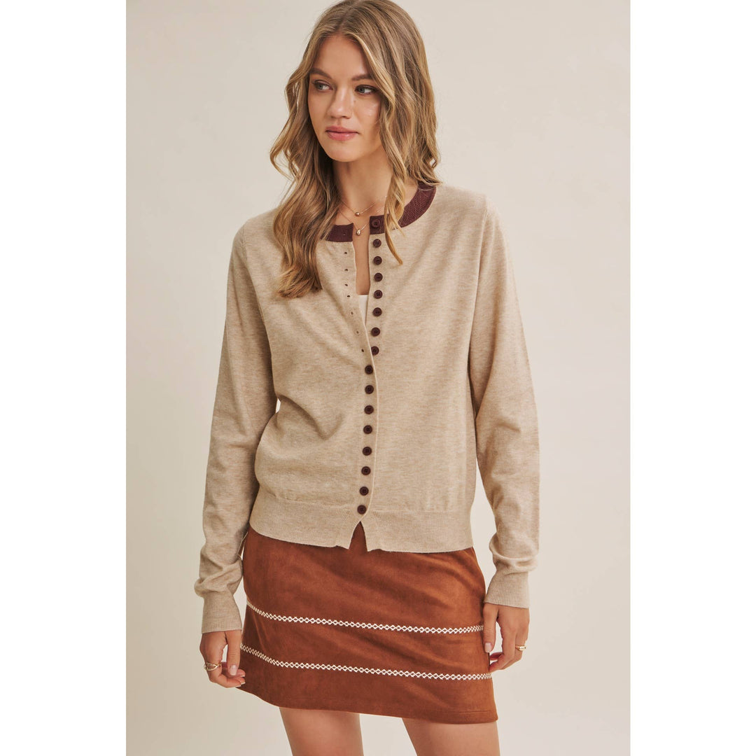 Everyday Layering Lightweight Viscose Cardigan