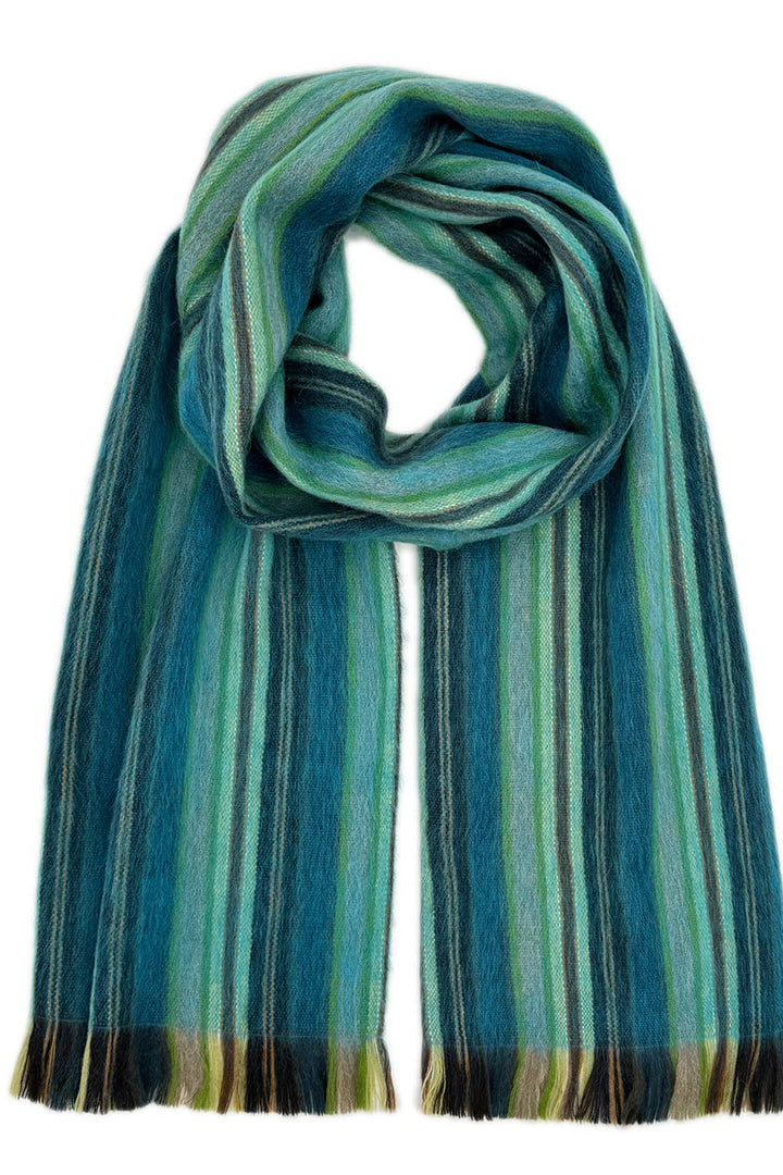 Alpaca Scarf - Blue-Tini