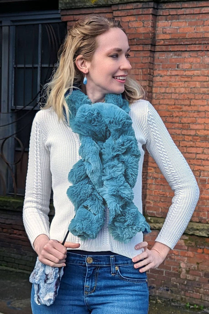 Scrunchy Scarf - Enchanted Dreams Faux Furs