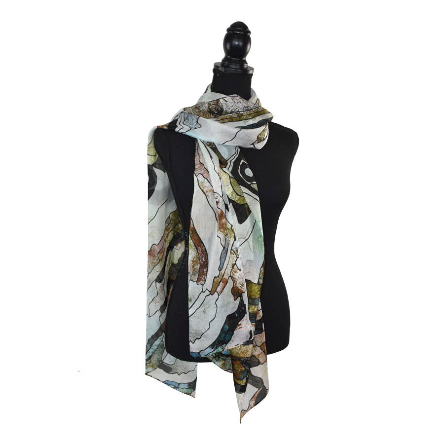 Carreto Butterfly Slik Scarf