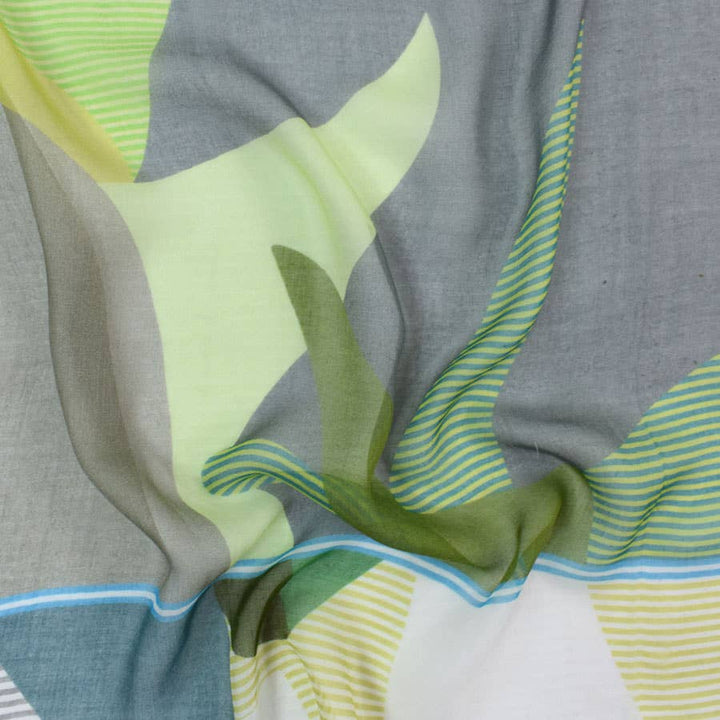 Effie Mixed Geo Square Scarf