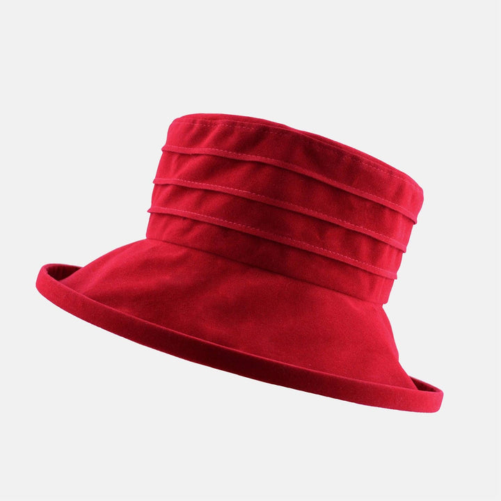 Water Resistant Velour Packable Hat
