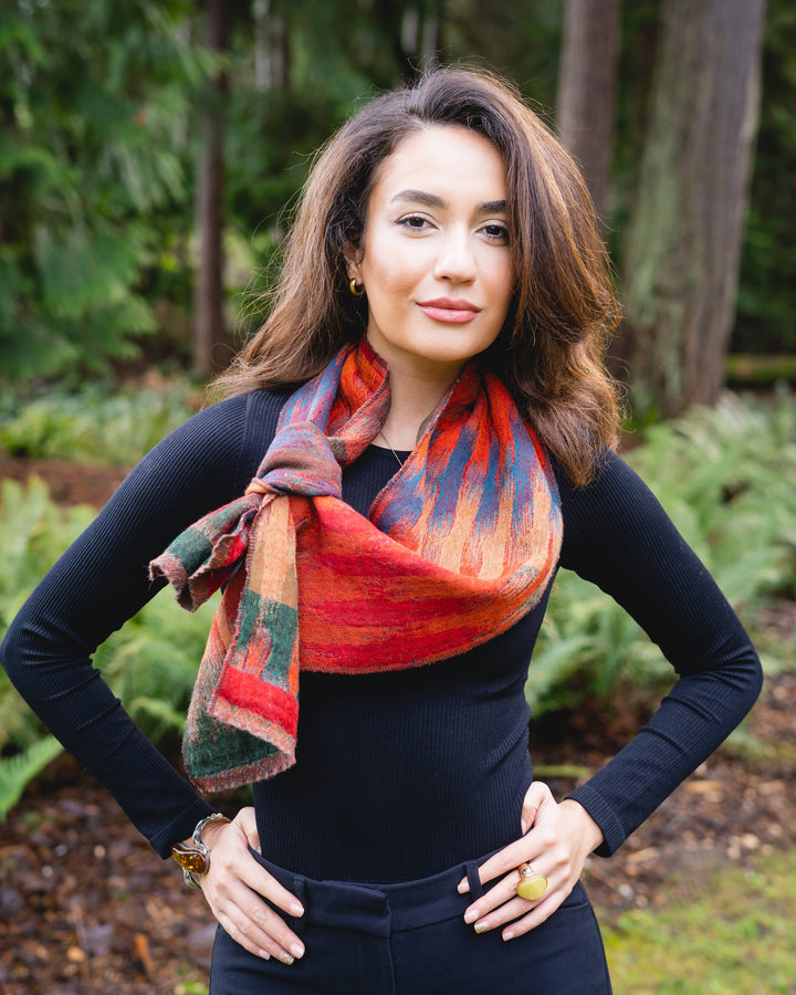 Neck scarf~ Morocco Red