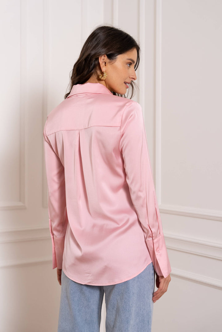 Léa Satin Shirt