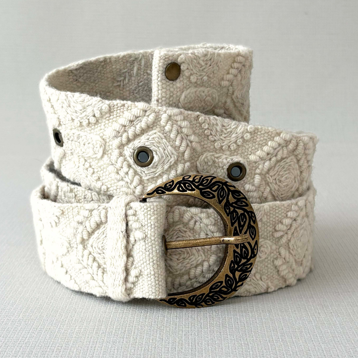 Wandering Clouds Belt with Heirloom Buckle