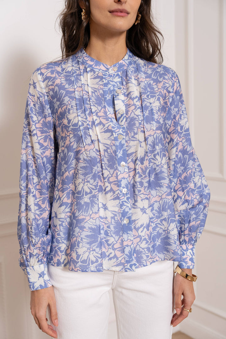 Thea Printed Blouse Shirt