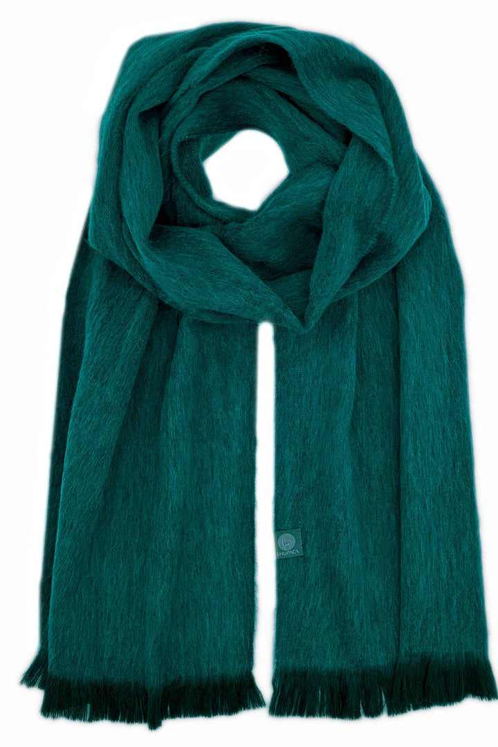 Alpaca Scarf - Emerald