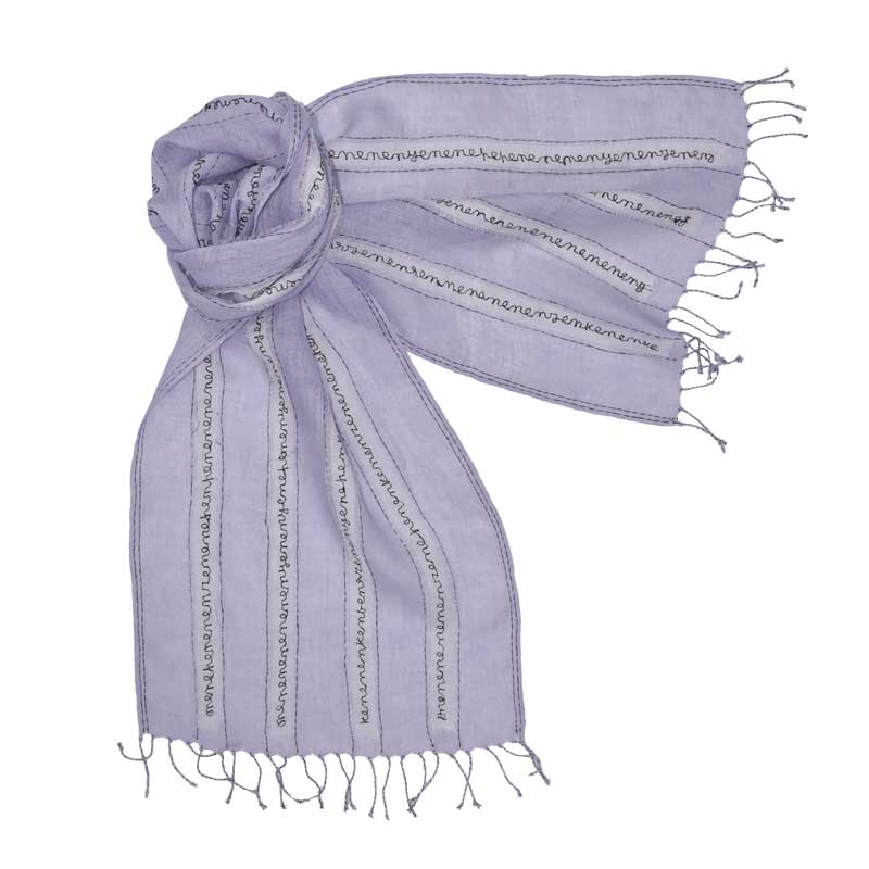 Makayla Handwoven Linen Scarf
