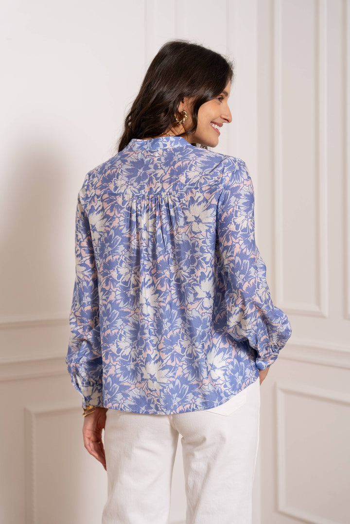 Thea Printed Blouse Shirt