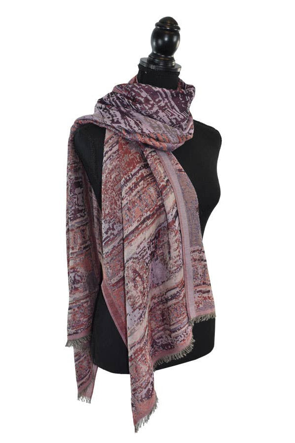 Azteca Narrow Woven Scarf