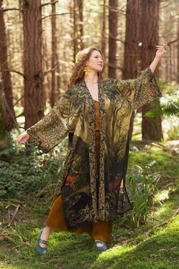 The Dawning Opera Duster Kimono Robe ft. Ophelia & Fawn