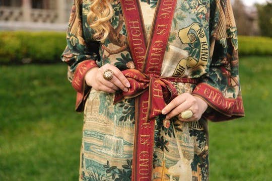 Wildheart Opera Duster Kimono Robe ft. Unicorn & Castle
