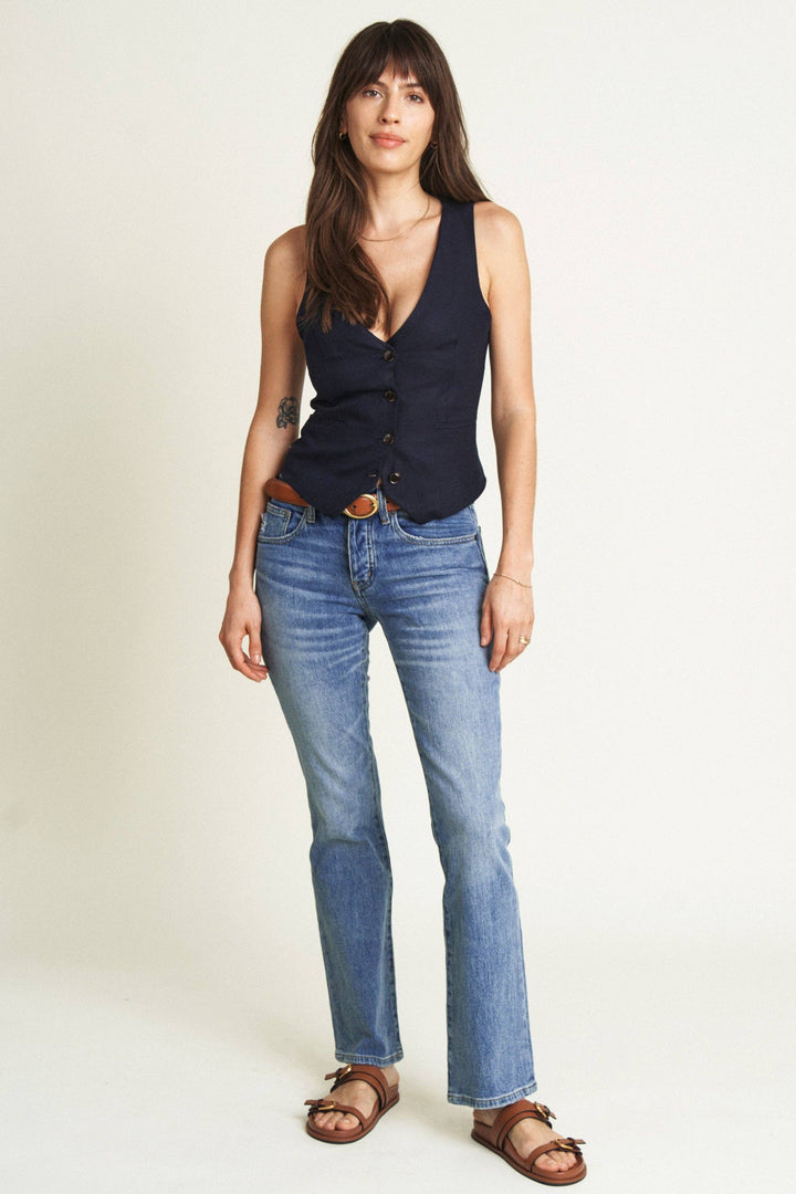 Stanley Mid Rise Bootcut Jean, Classic Vintage