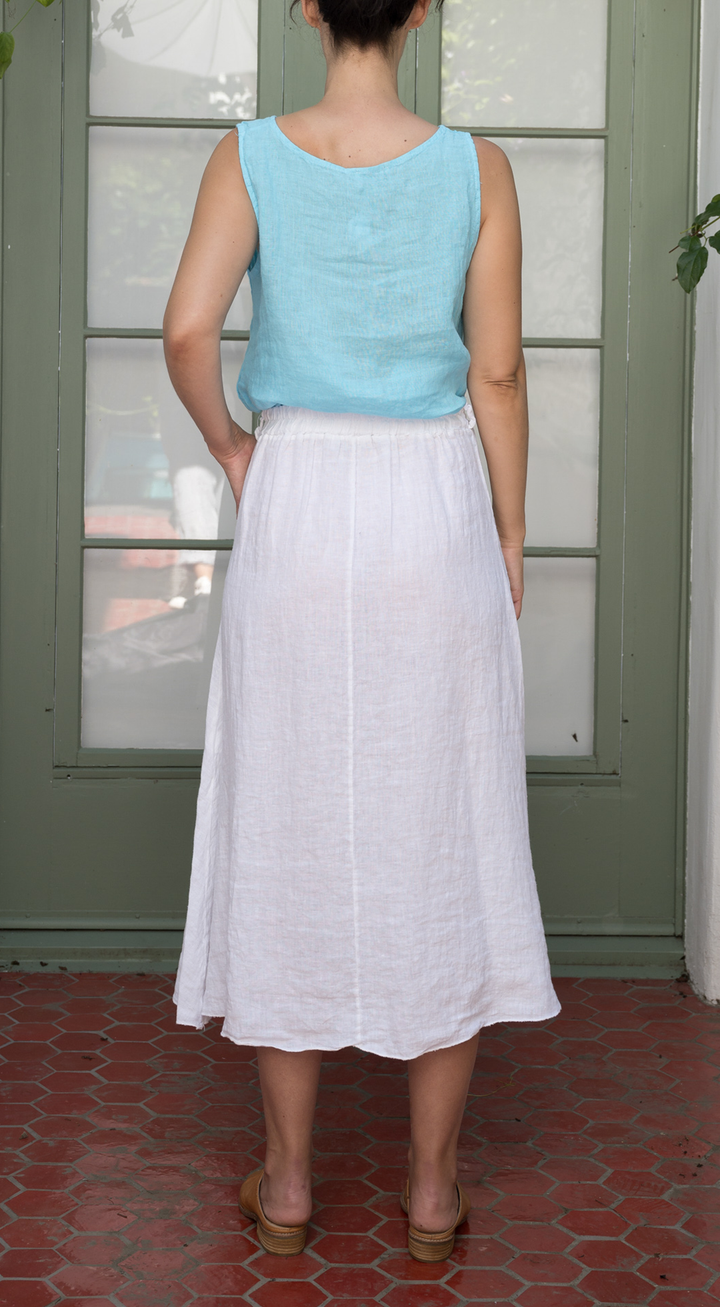 Linen Long Skirt