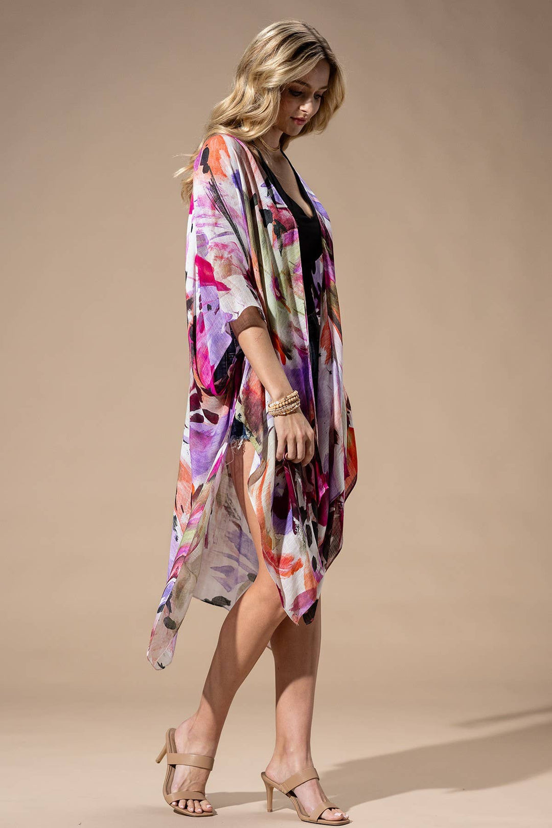 Watercolor Multi Kimono