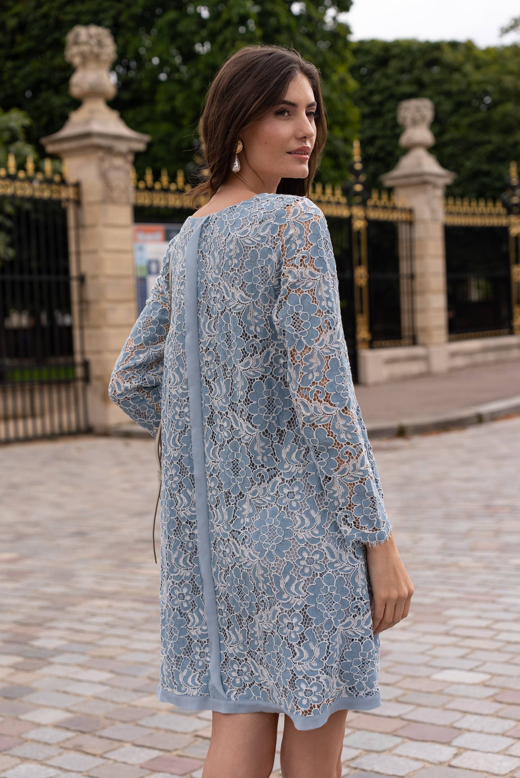 Sansa A-line Thick Lace Dress – Adlib Clothing