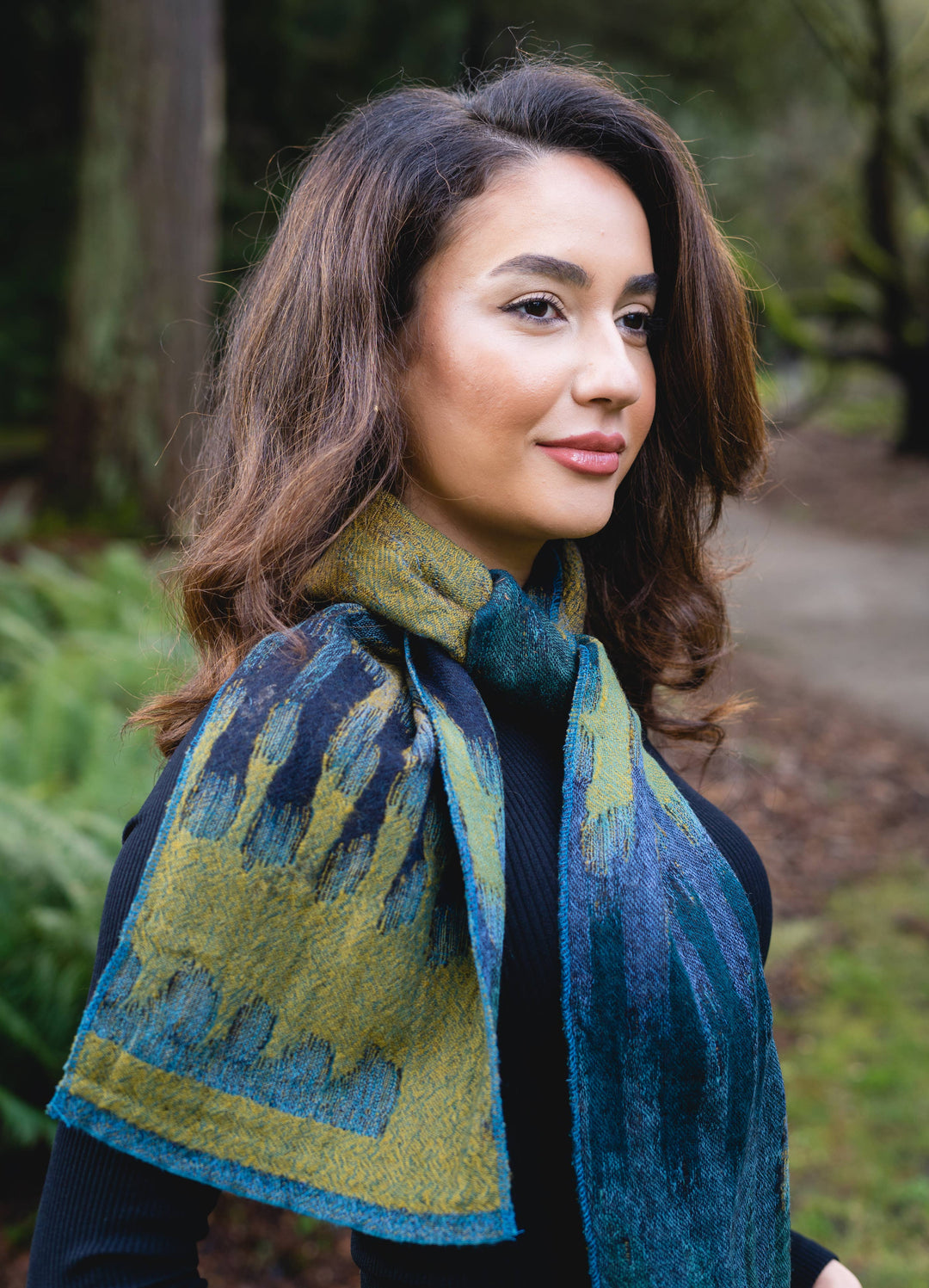 Neck scarf ~ Morocco Green