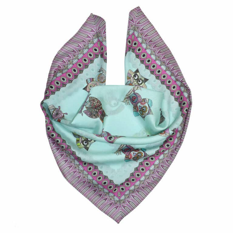 Hoot Whimsical Owl Neckerchief