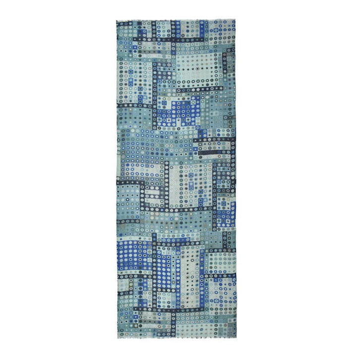 Speckled Wood Dotted Wool Scarf