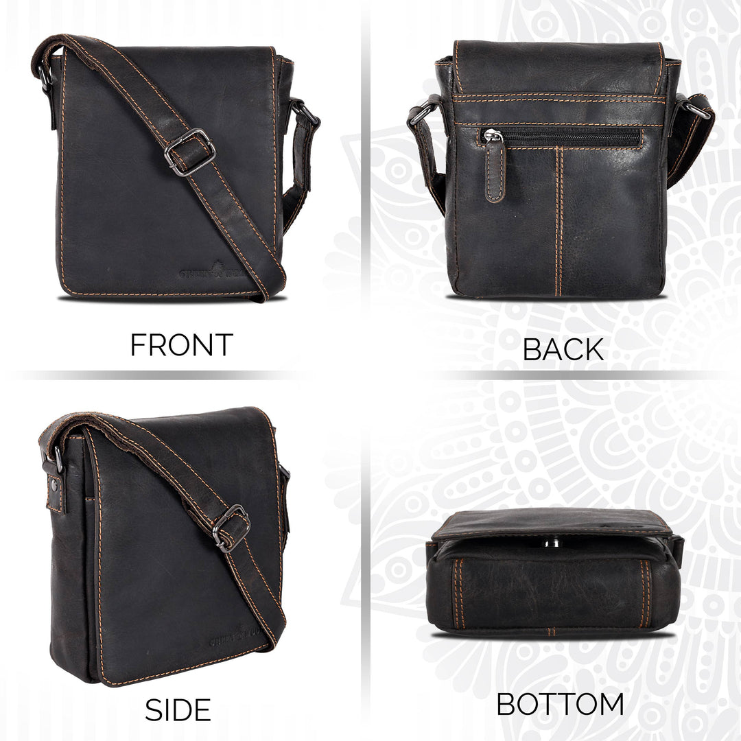 Leather Shoulder Bag Luna